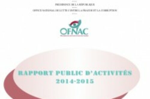Article : Sénégal : Rapport de l’ OFNAC, le Président SALL mis à l’épreuve